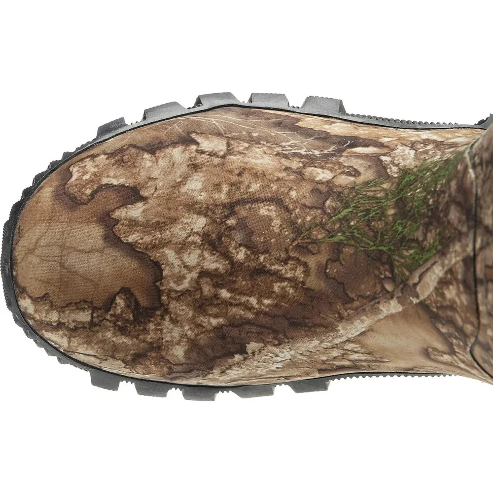 Magellan Outdoors Field Boot III Boys Real Tree Camo Waterproof Hunting NIN1455